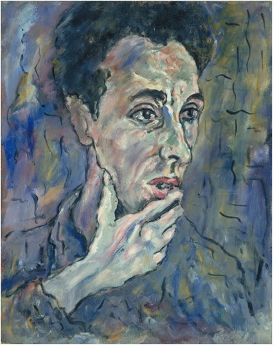 Art Canada Institute, Gershon Iskowitz, Self-Portrait, c.1955