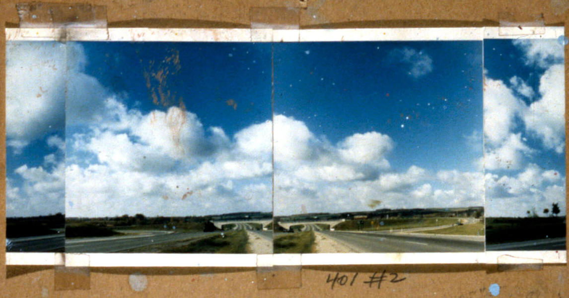 Art Canada Institute, Jack Chambers, photographic studies for 401 Towards London No. 2, 1968