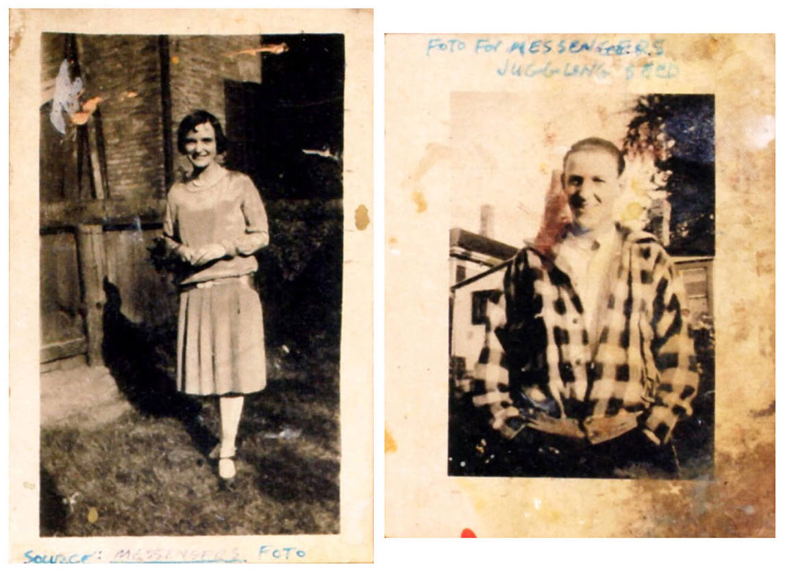 Jack Chambers’s mother, Beatrice (née McIntyre), and his father, Frank R. Chambers