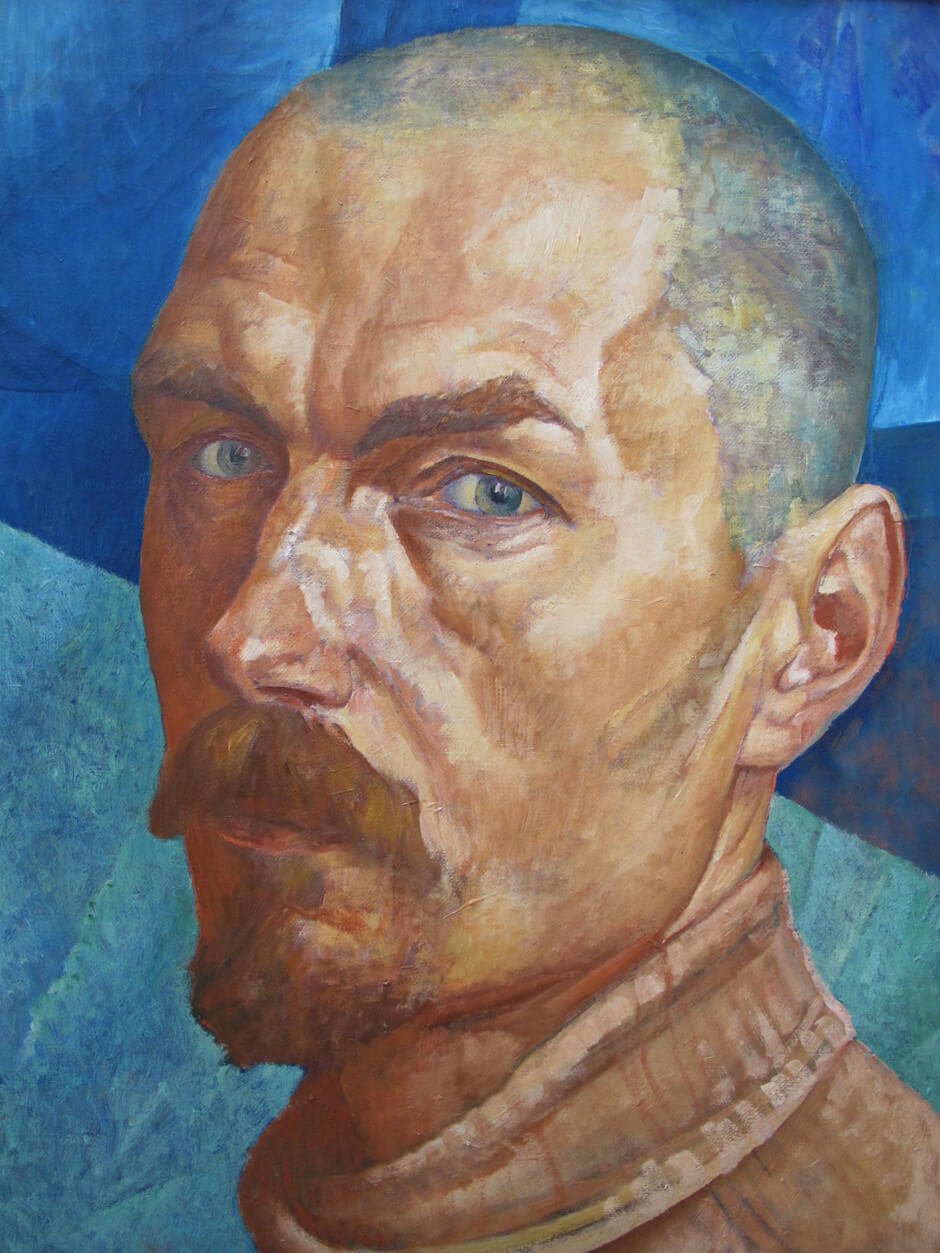 Art Canada Institute, Kuzma Petrov-Vodkin, Self-portrait, 1918