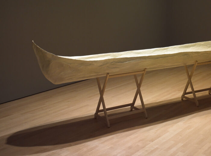 Gathie Falk, Dreaming of Flying, Canoe, 2007