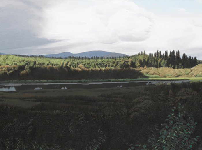 Takao Tanabe, Rivers 2/00: Crooked River, 2000