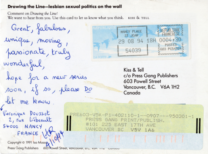 Drawing the Line Postcard Book