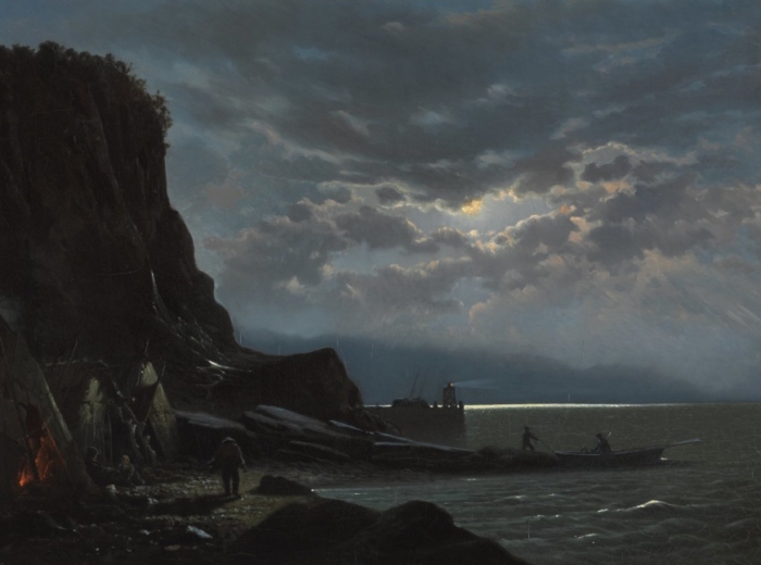 Indian Encampment on the Lower St. Lawrence, 1879