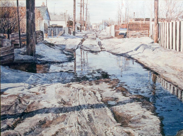 Wilf Perreault (b.1947) 