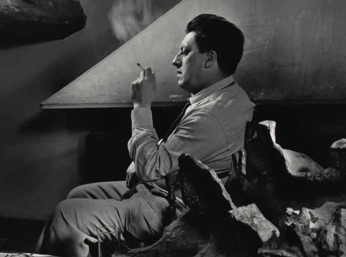 Jean-Paul Riopelle, Photographed in His Paris Atelier