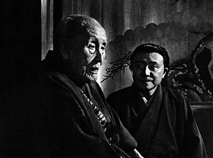 Roppeita Kita, with grandson Nagayo Kita
