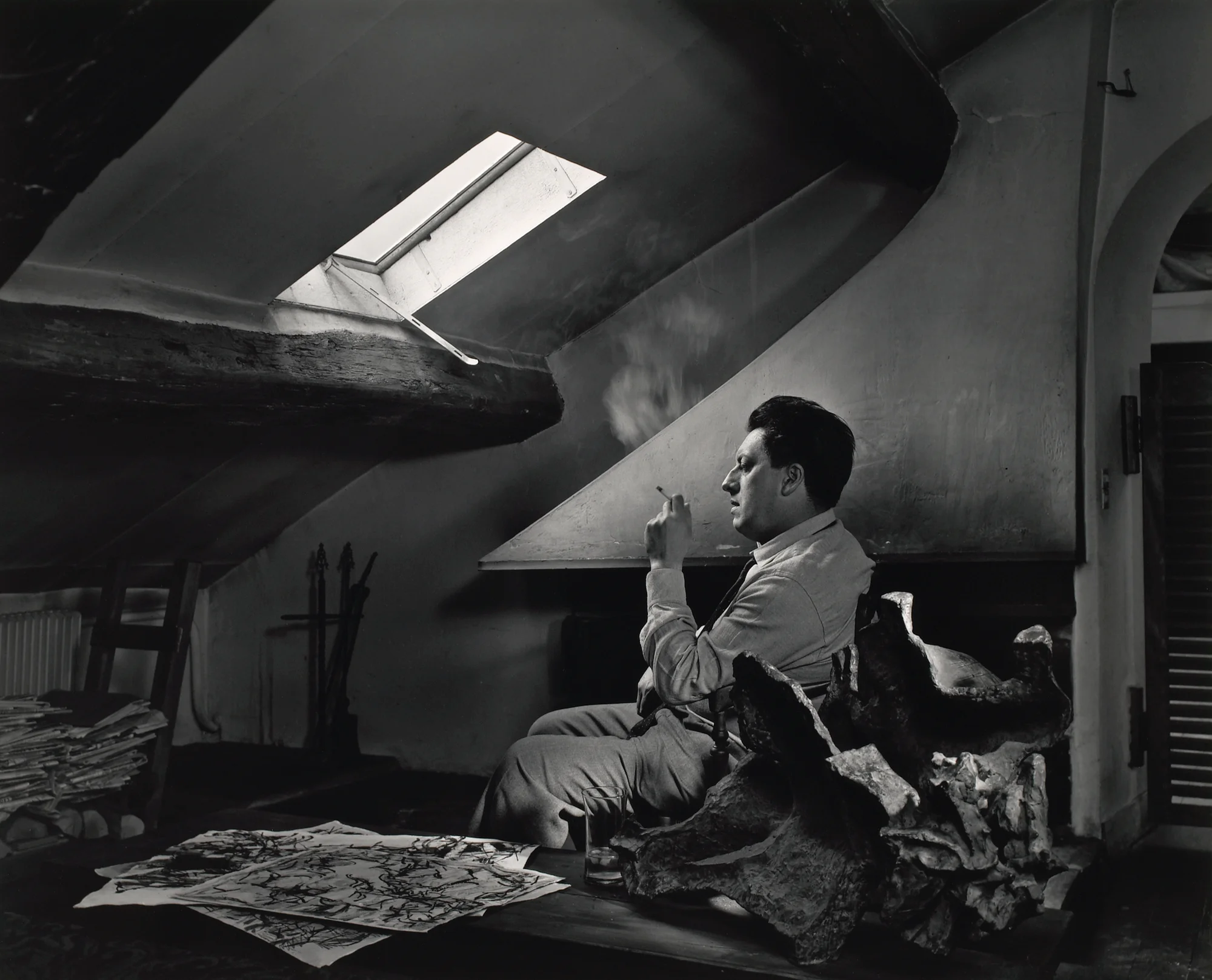 Jean-Paul Riopelle, 7 avril 1965