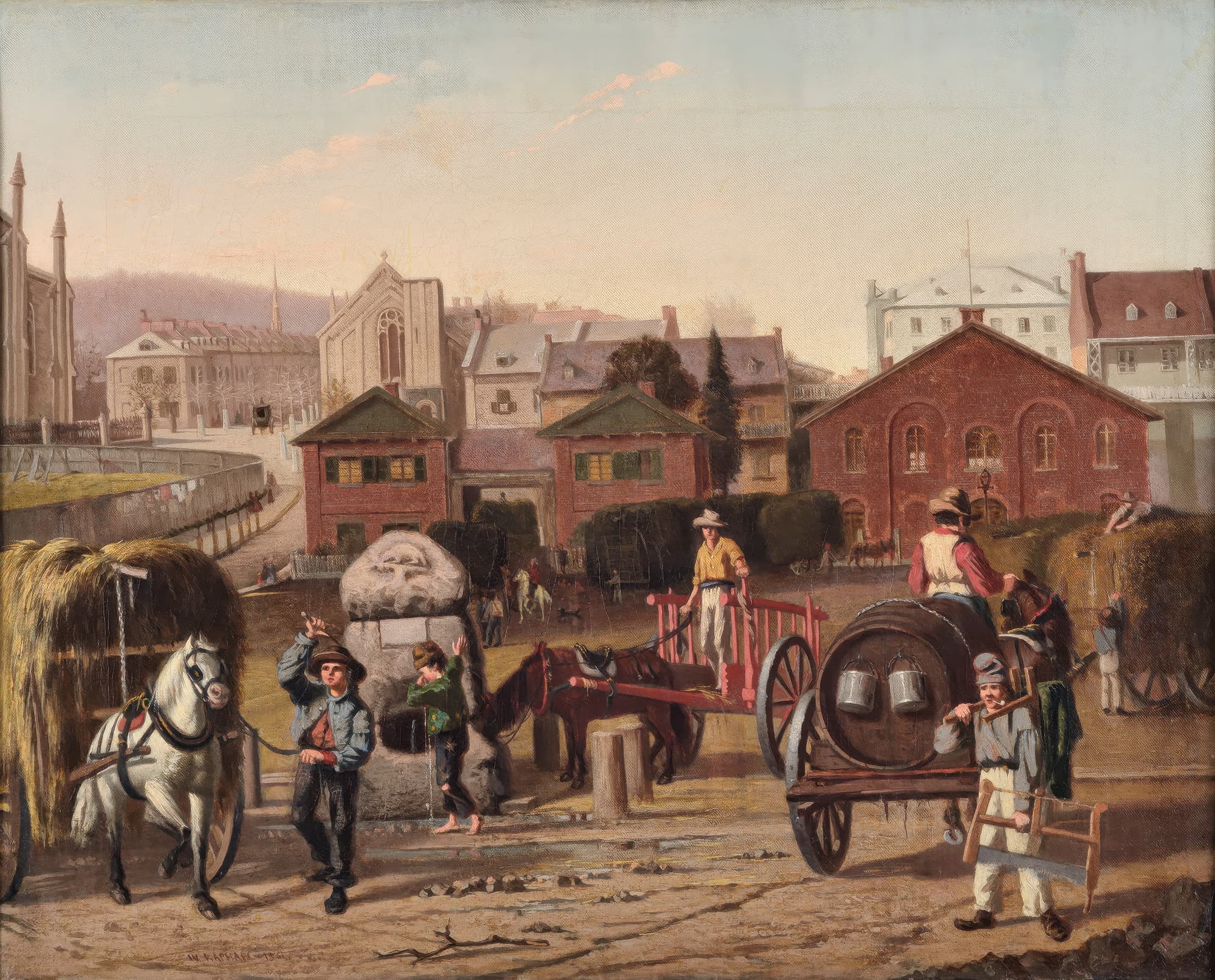 William Raphael, Haymarket Square