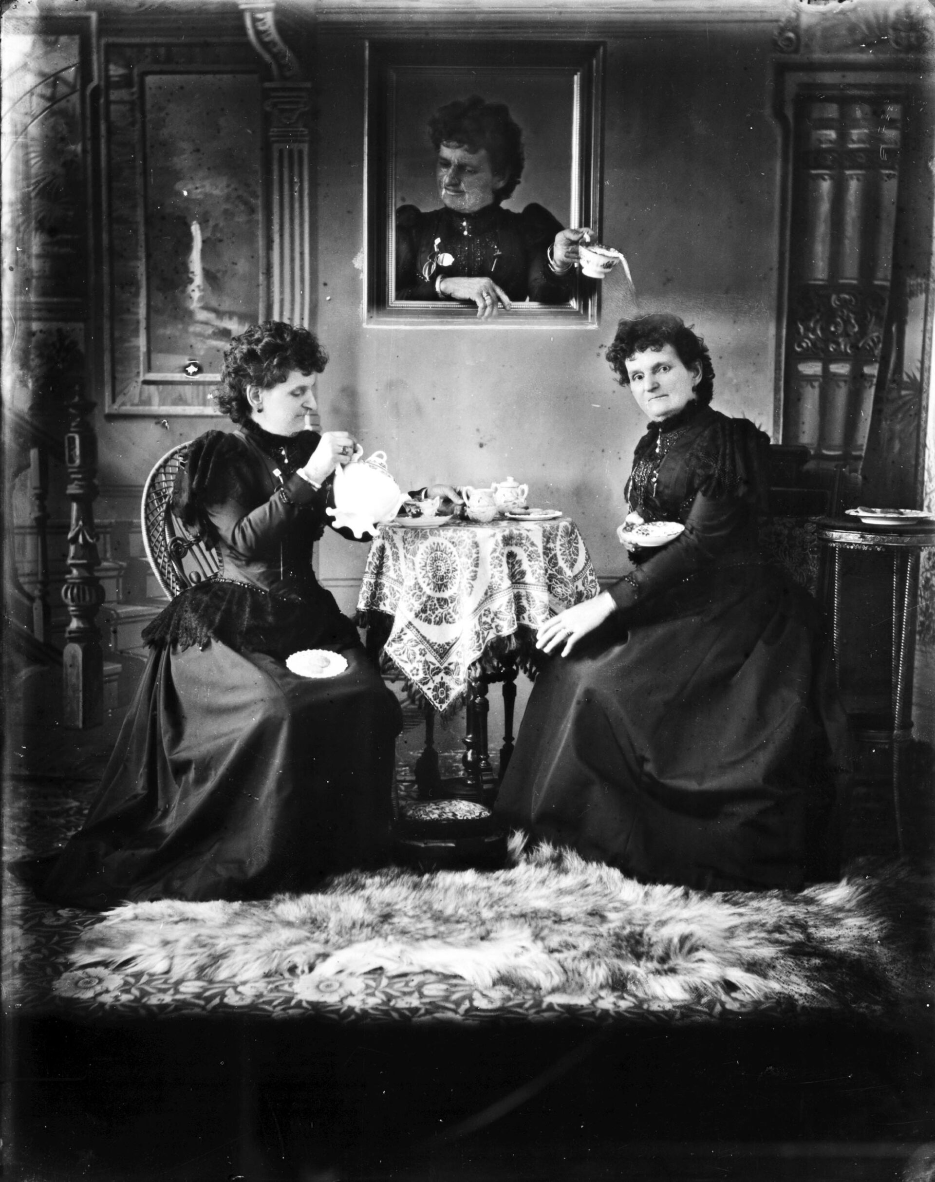 Hannah Maynard dans un tableau vivant